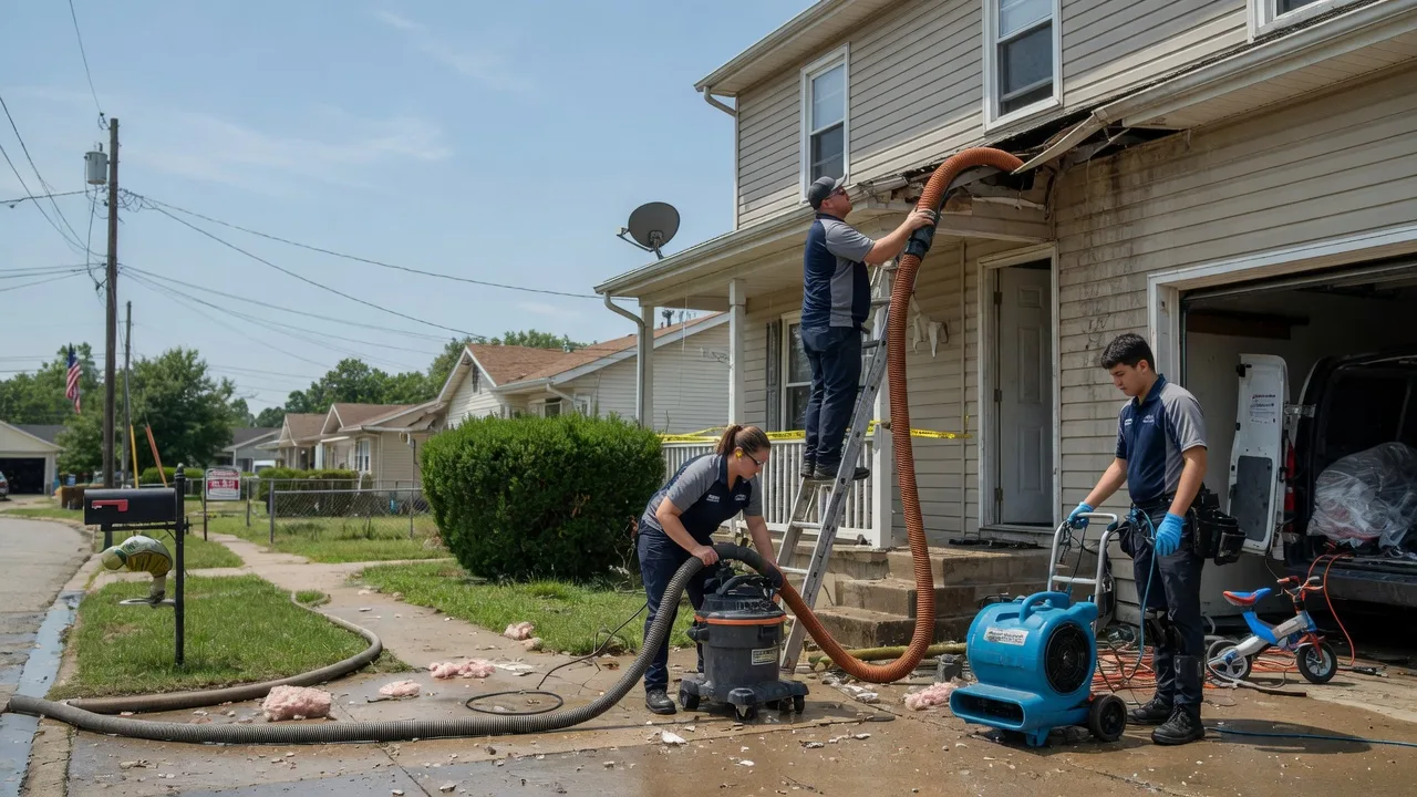 Water Damage Restoration in Hostetter, PA near me